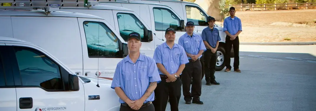 KIC Refrigeration crew ready for Heat Pump Installation jobs across San Buenaventura (Ventura)